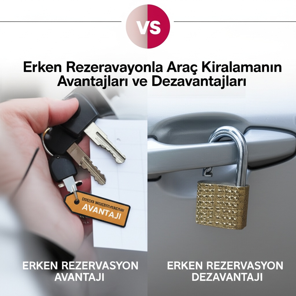 Erken Rezervasyonla Araç Kiralamanın Avantajları ve Dezavantajları