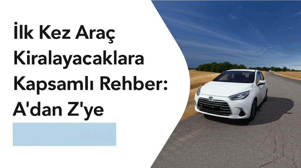 İlk Kez Araç Kiralayacaklara Kapsamlı Rehber: A’dan Z’ye Her Şey