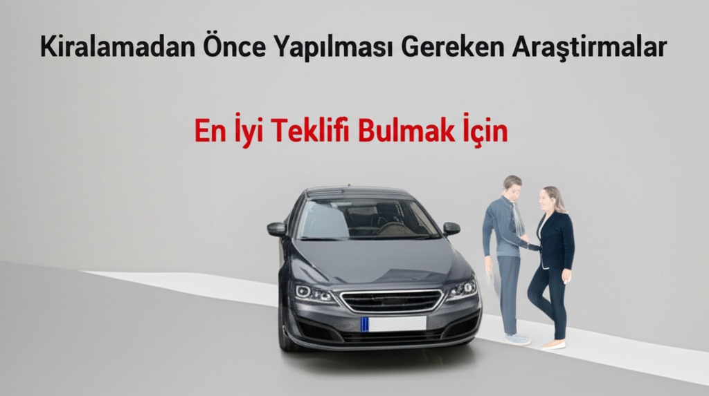 Kiralamadan Önce Yapılması Gereken Araştırmalar: En İyi Teklifi Bulmak İçin