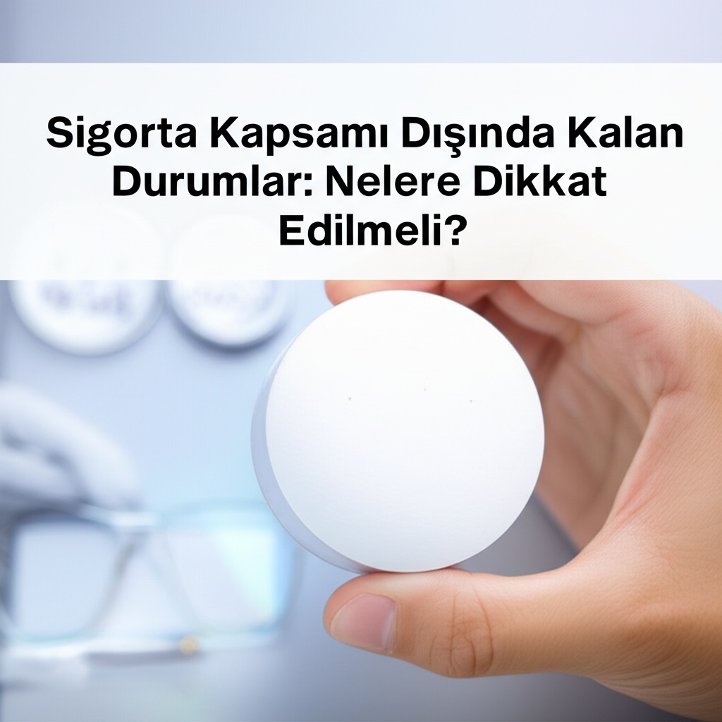Sigorta Kapsamı Dışında Kalan Durumlar: Nelere Dikkat Edilmeli?