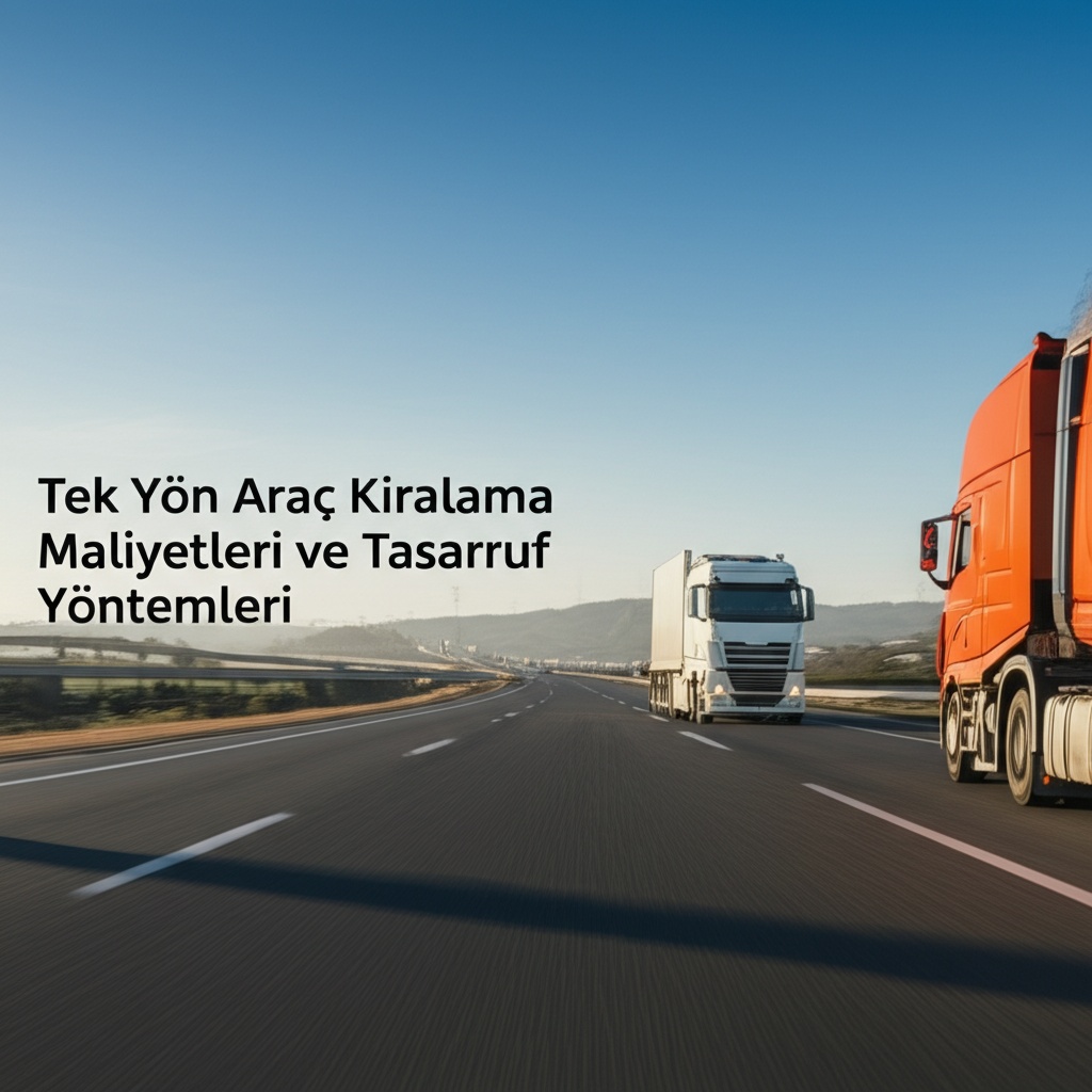 Tek Yön Araç Kiralama Maliyetleri ve Tasarruf Yöntemleri